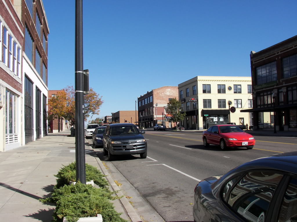 Broadway, looking north, 2008.