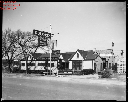 Dolores Restaurant - an early Oklahoma City Route 66 attraction.